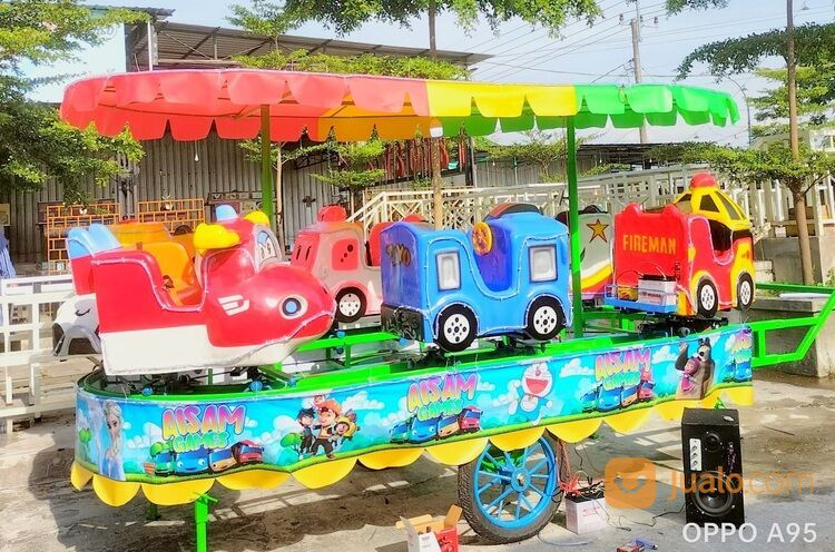 odong kereta panggung robocar tayo