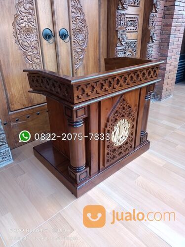 Meja Majlis Sholawat Mimbar duduk