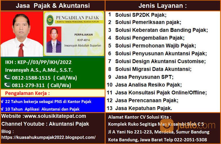 konsultan pajak bandung