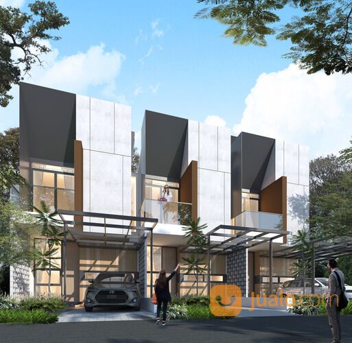 Rumah 2 Lantai di Jatiwaringin Townhouse 6 Ready dan Indent Bebas Banjir Bergaransi Bangunan 5 tahun