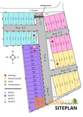 Rumah 2 Lantai di Jatiwaringin Townhouse 6 Ready dan Indent Bebas Banjir Bergaransi Bangunan 5 tahun