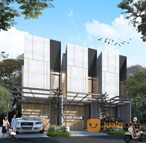 Rumah 2 Lantai di Jatiwaringin Townhouse 6 Ready dan Indent Bebas Banjir Bergaransi Bangunan 5 tahun