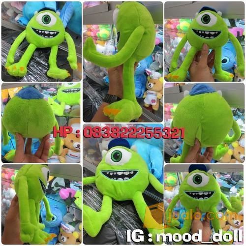 Boneka Monster Mata Satu Hijau Film bioskop Monster Inc.grade ORI SNI