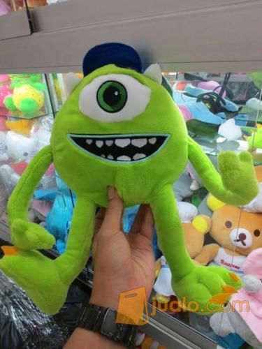 Boneka Monster Mata Satu Hijau Film bioskop Monster Inc.grade ORI SNI