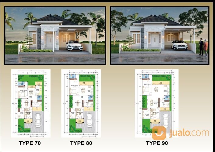 RUMAH PERUMAHAN CLUSTER MINIMALIS PONTIANAK