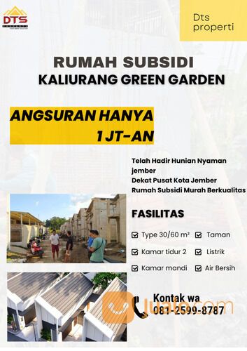 Rumah Kaliurang Green Garden Jember