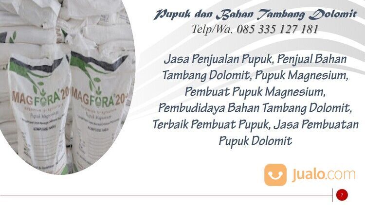 Distributor Pupuk Dolomit Indonesia, WA. 081214444467,TERMURAH..!!!