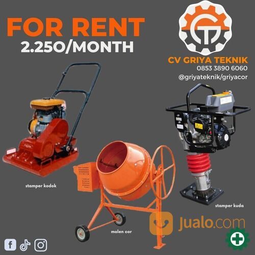 Sewa molen cor malang harga murah