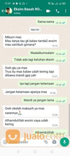 Salep Exclear Obat Eksim Bernanah, Eksim Basah Dan Kering Terbaik Di Apotik