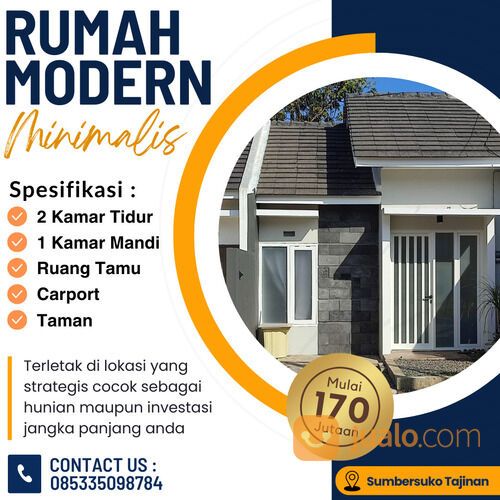 Rumah subsidi kwalitas premium di Griyatama Regency Tajinan