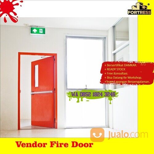 TERBAIK..!! Wa 0852 1824 3246 Fire Door Fortress Untuk Bank Di Batam