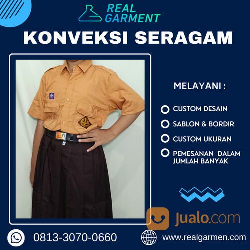 BAJU PRAMUKA SD SMP SMA