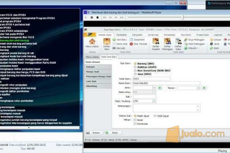Program Toko Kasir - iPos 4 plus Tutorial Lengkap