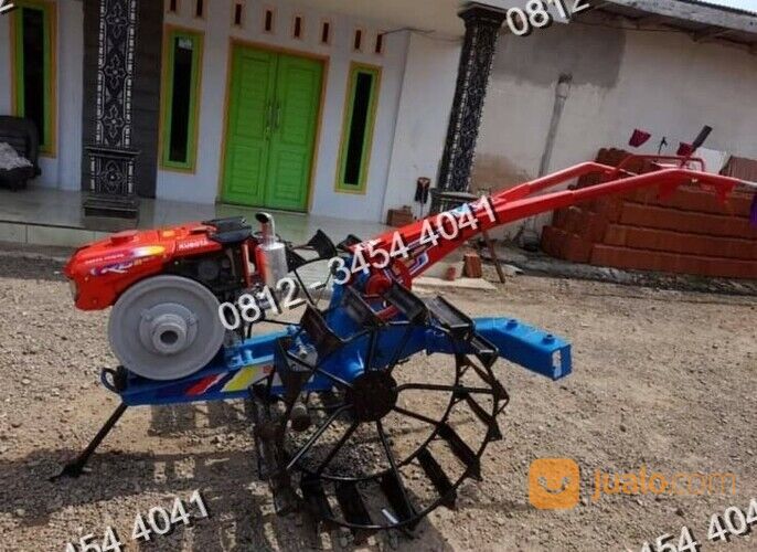 Traktor tangan Bajak Ladang Sawah Quick + Diesel RD 85 Komplit