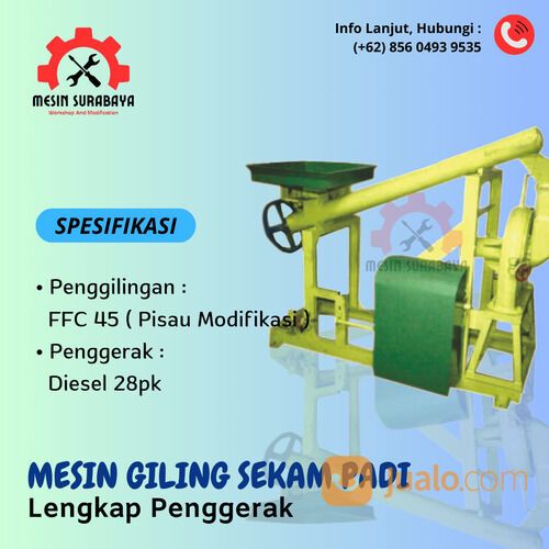 Mesin Giling Sekam Padi