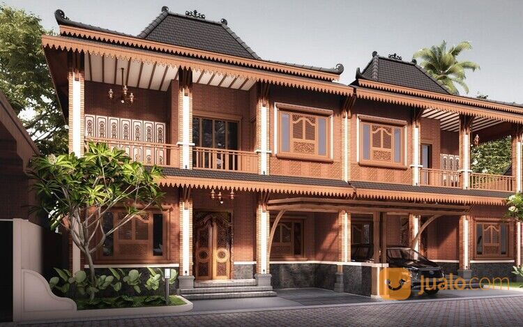 RUMAH ETNIK JAWA 2 LANTAI MURAH DI GAMPING, SLEMAN