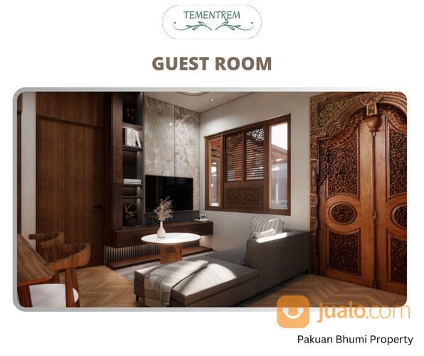 RUMAH ETNIK JAWA 2 LANTAI MURAH DI GAMPING, SLEMAN