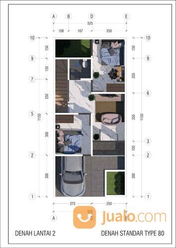 Rumah syariah deket tol dan stasiun lrt ciracas