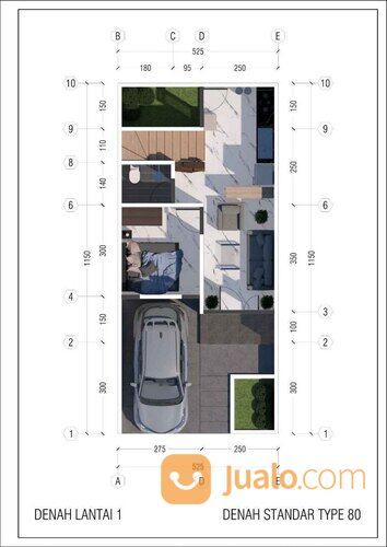 Rumah syariah deket tol dan stasiun lrt ciracas