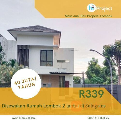 Rumah Lombok 2 lantai di BTN Graha Permata Kota Selagalas Mataram R339