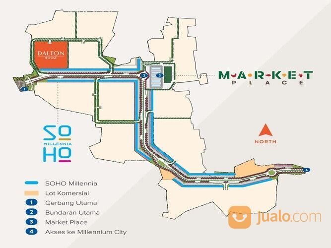 Dalton Millennium City Rumah Murah di Parung Panjang