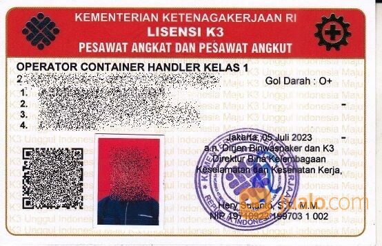 Jasa Pelatihan Operator Izin Alat Reach Stacker Dan Vibratory Roller Compactor