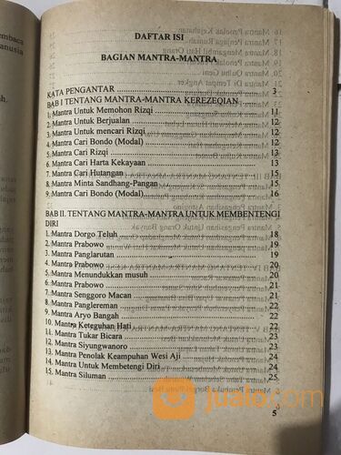 Buku: "PRIMBON JAWA: JOPO MONTRO", Ny. Wulandari, Bintang Usaha Jaya, cet-1, 1995.