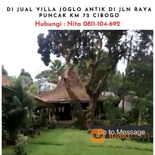 Villa Joglo Antik di Jln Raya Puncak KM 72 Cibogo