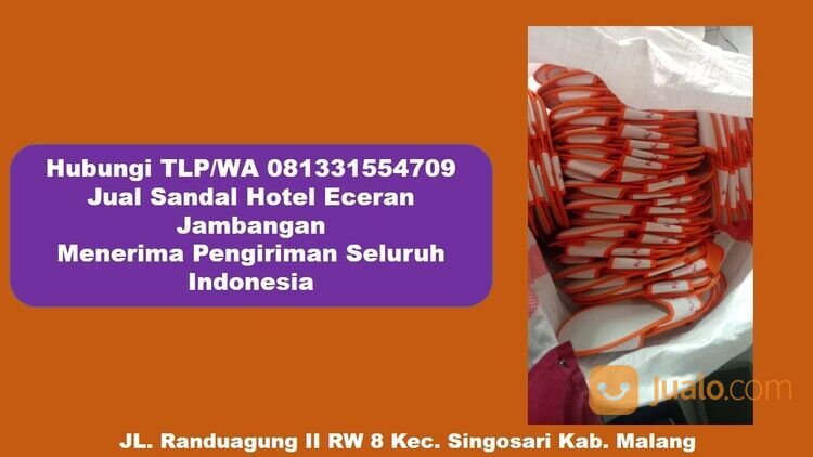 Hubungi 081331554709 - Sandal Hotel Putih Jambangan