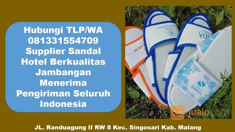 Hubungi 081331554709 - Sandal Hotel Putih Jambangan
