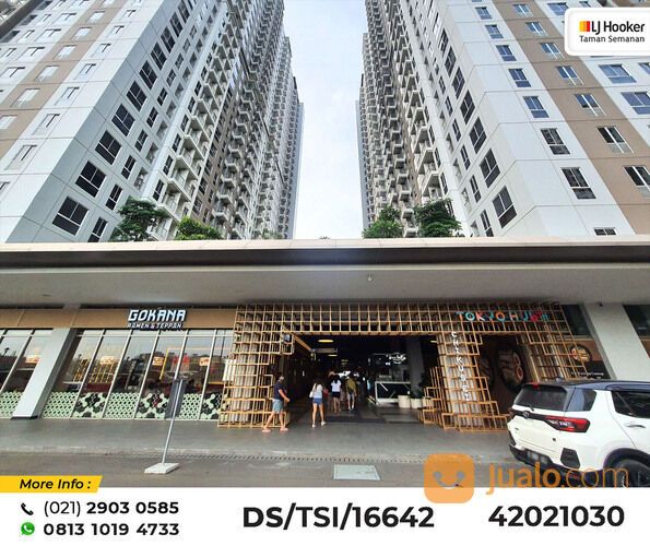 (TSI/16642) Apartemen Tokyo Riverside, Tower Ginza, PIK 2, 38 m², Lt. 21, HGB