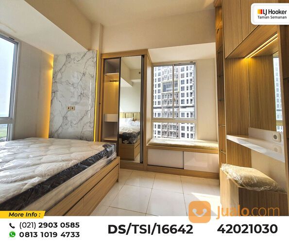 (TSI/16642) Apartemen Tokyo Riverside, Tower Ginza, PIK 2, 38 m², Lt. 21, HGB