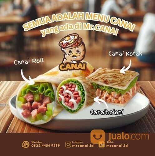 Paket Usaha Kekinian Roti Canai 082244549599