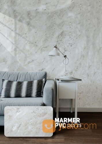 PVC MARMER DLS 1,22M x 2,44M x 3MM / MARMER PVC / DEKORASI DINDING
