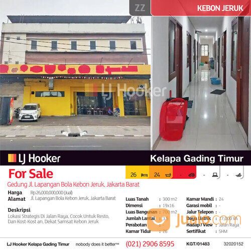 Gedung Jl. Lapangan Bola Kebon Jeruk, Jakarta Barat