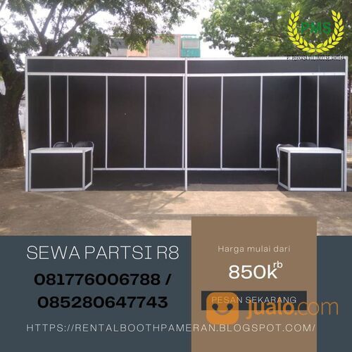 PARTISI R8 UNTUK STAND PAMERAN JAKARTA