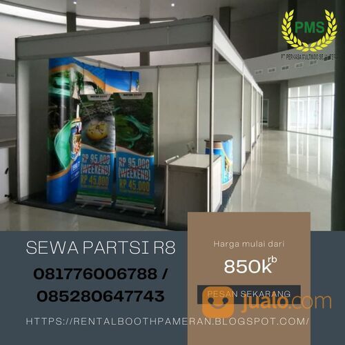 PARTISI R8 UNTUK STAND PAMERAN JAKARTA