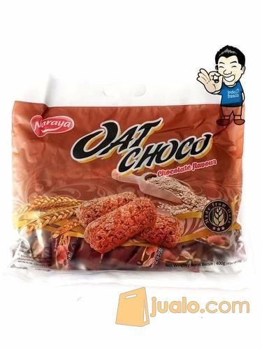 NARAYA Oat Choco Oatmeal Sereal/ Modern Snack/ Camilan- 400 gr