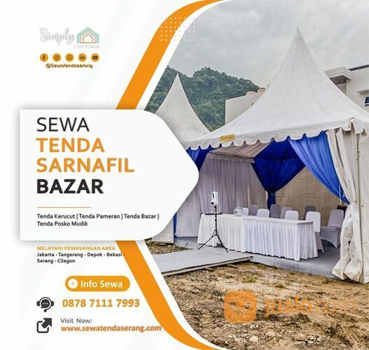 0878 7111 7993 - Sewa Tenda Sarnafil | Bazar | Pameran Di Serang - Daftar Harga Sewa Tenda 2025