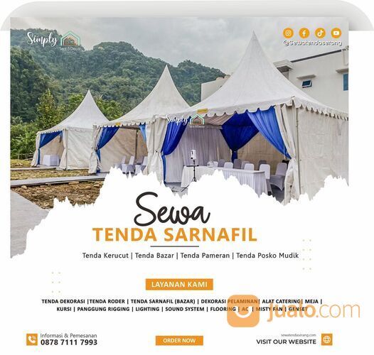 0878 7111 7993 - Sewa Tenda Sarnafil | Bazar | Pameran Di Serang - Daftar Harga Sewa Tenda 2025