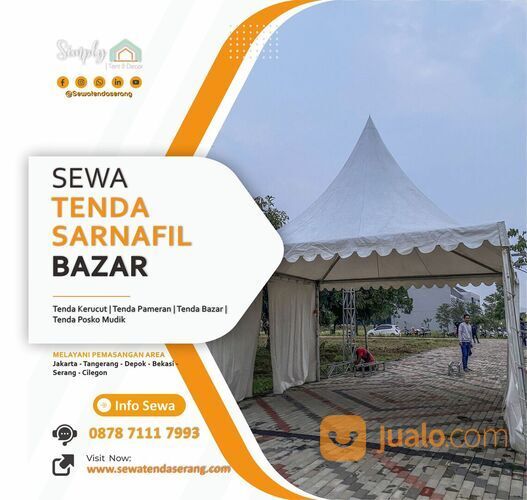 0878 7111 7993 - Sewa Tenda Sarnafil | Bazar | Pameran Di Serang - Daftar Harga Sewa Tenda 2025