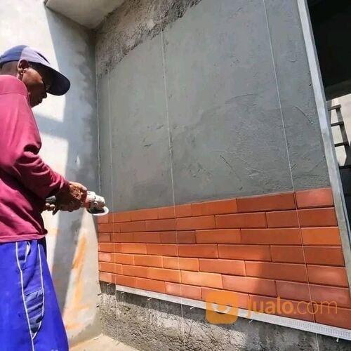 Bata tempel dinding + bata tempel expose