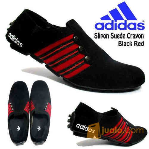 Sepatu Casual Slop Pria / Sepatu Santai / Sepatu Keren / Slipon Pria / Sepatu Adidas