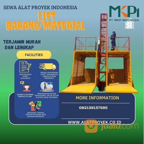 SEWA LIFT BARANG TERMURAH TERPERCAYA KAB KUTAI KERTANEGARA - 082139137595