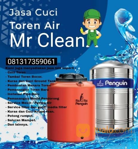 Jasa Cuci Toren Air