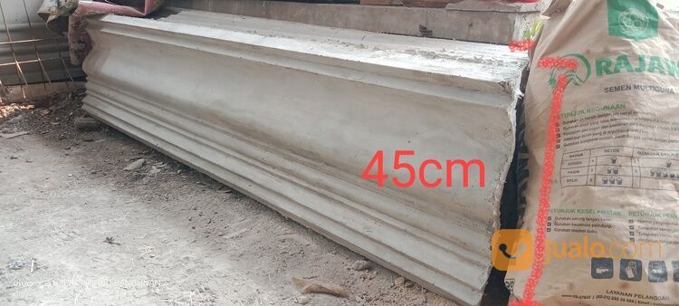 Profil list plang beton