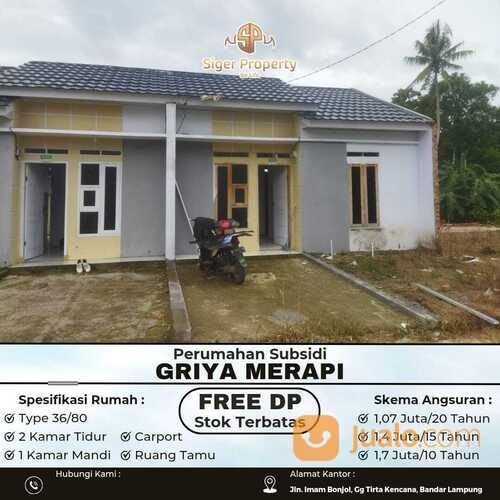 Perumahan Subsidi Griya Merapi dekat Bandar Lampung
