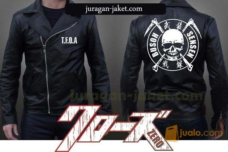 Leather Jacket Crows Zero - Hideto Bando