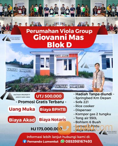 Perumahan Subsidi Viola Grup, Biaya Hanya 3,500,000