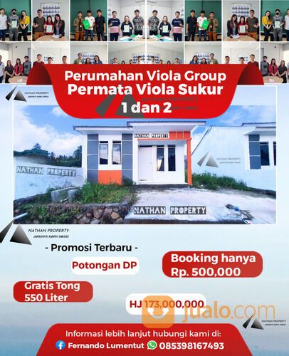 Perumahan Subsidi Viola Grup, Biaya Hanya 3,500,000